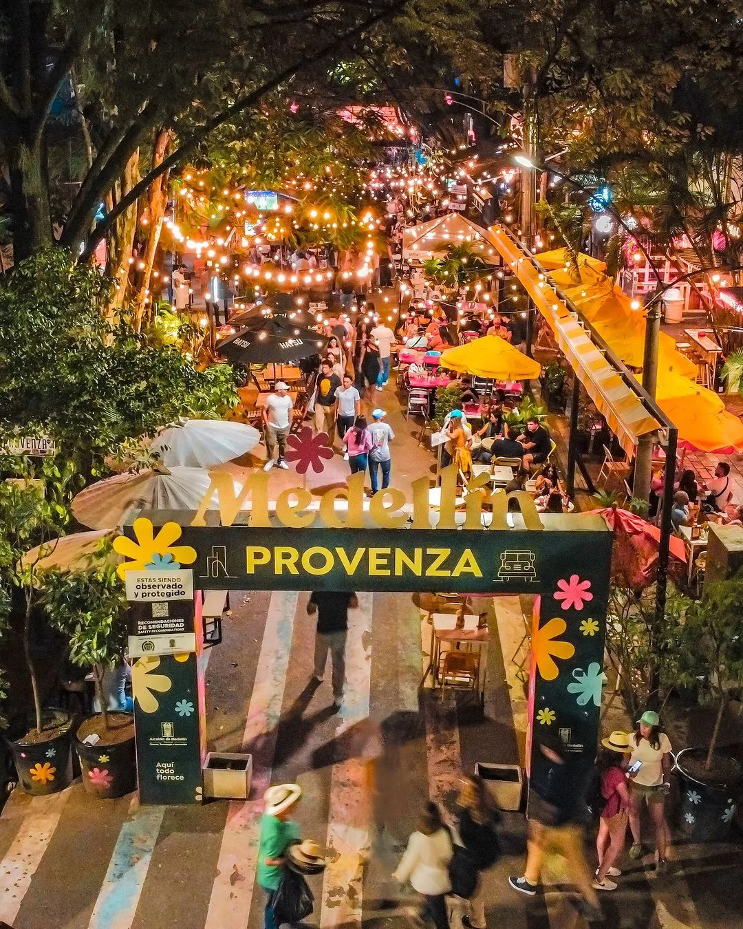 Provenza en la noche